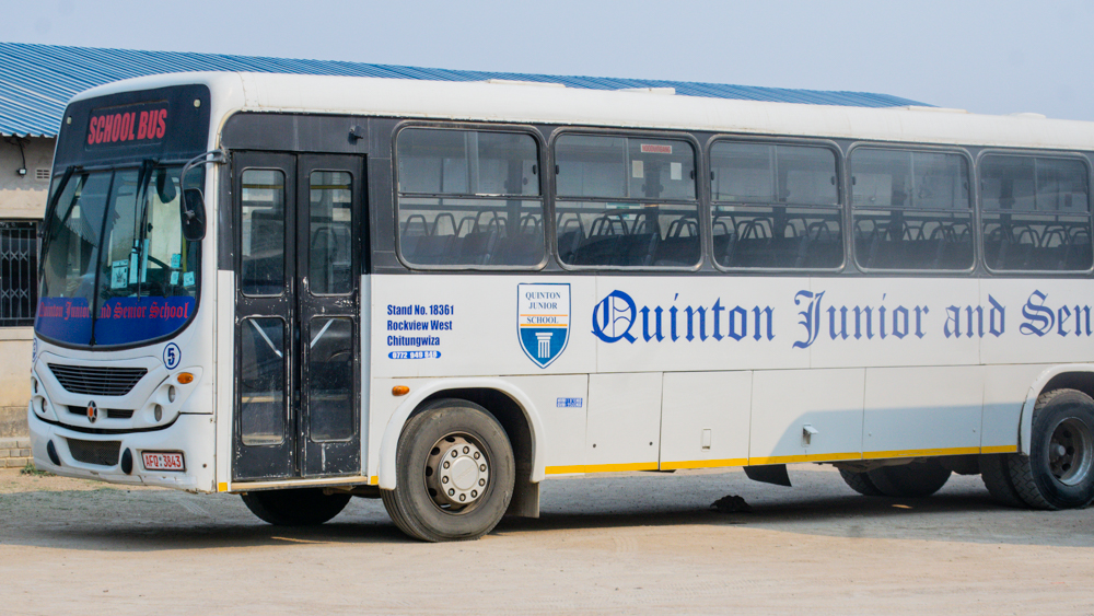 Quinton Junior School bus